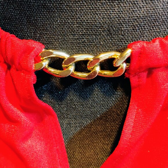 Michael Kors blouse with gold chin - Picture 5 of 6